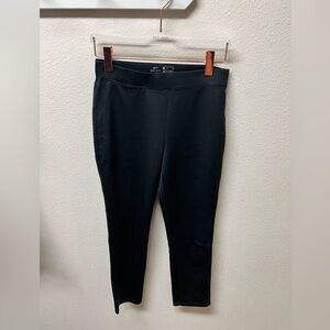 Nike Gold Black Dri-FIT High Waist Ankle Pant